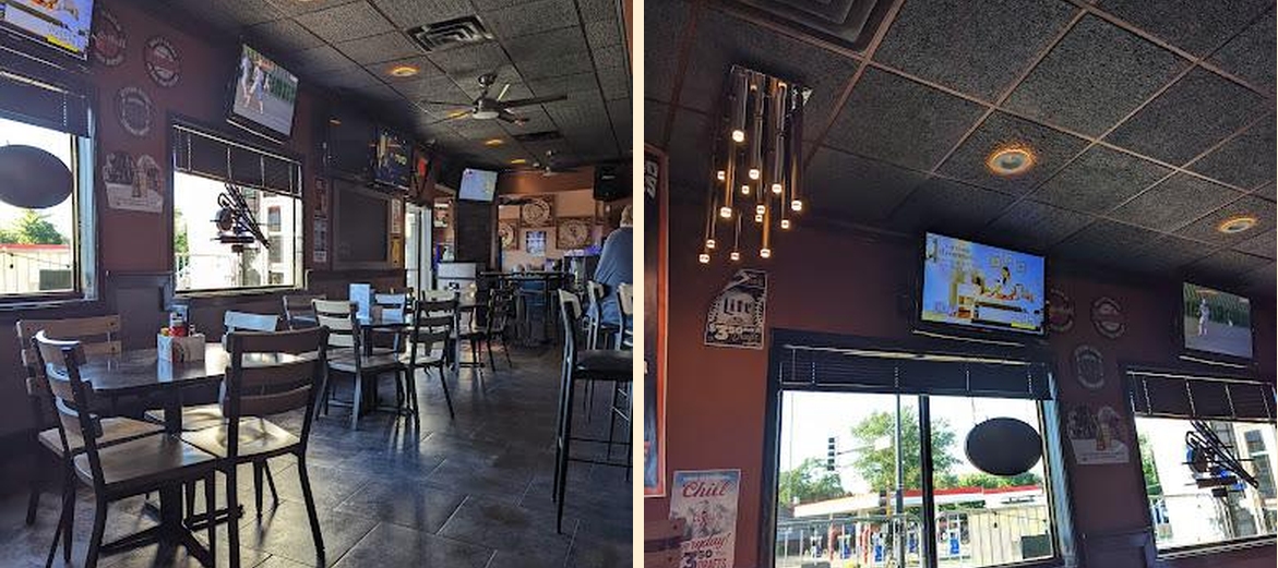 Caps Sports Bar & Grill Menu